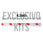           Brazo 4.5mts para Barrera BGM ZKTeco (BGM Straight/KIT)